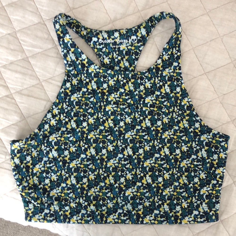 Outdoor Voices TechSweat Move Free Crop Top